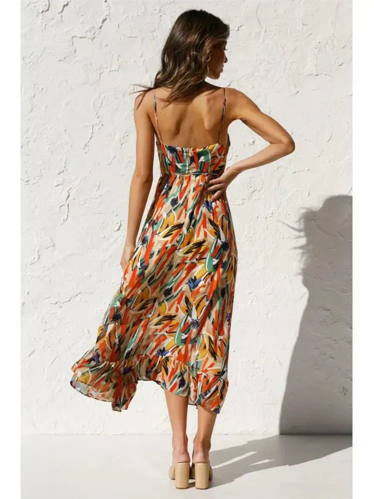 Elisa Simple and Stylish Summer Dress for Women Brunch Outfit Idea