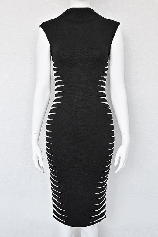 Cleo Bandage Midi Dress - Classic Black