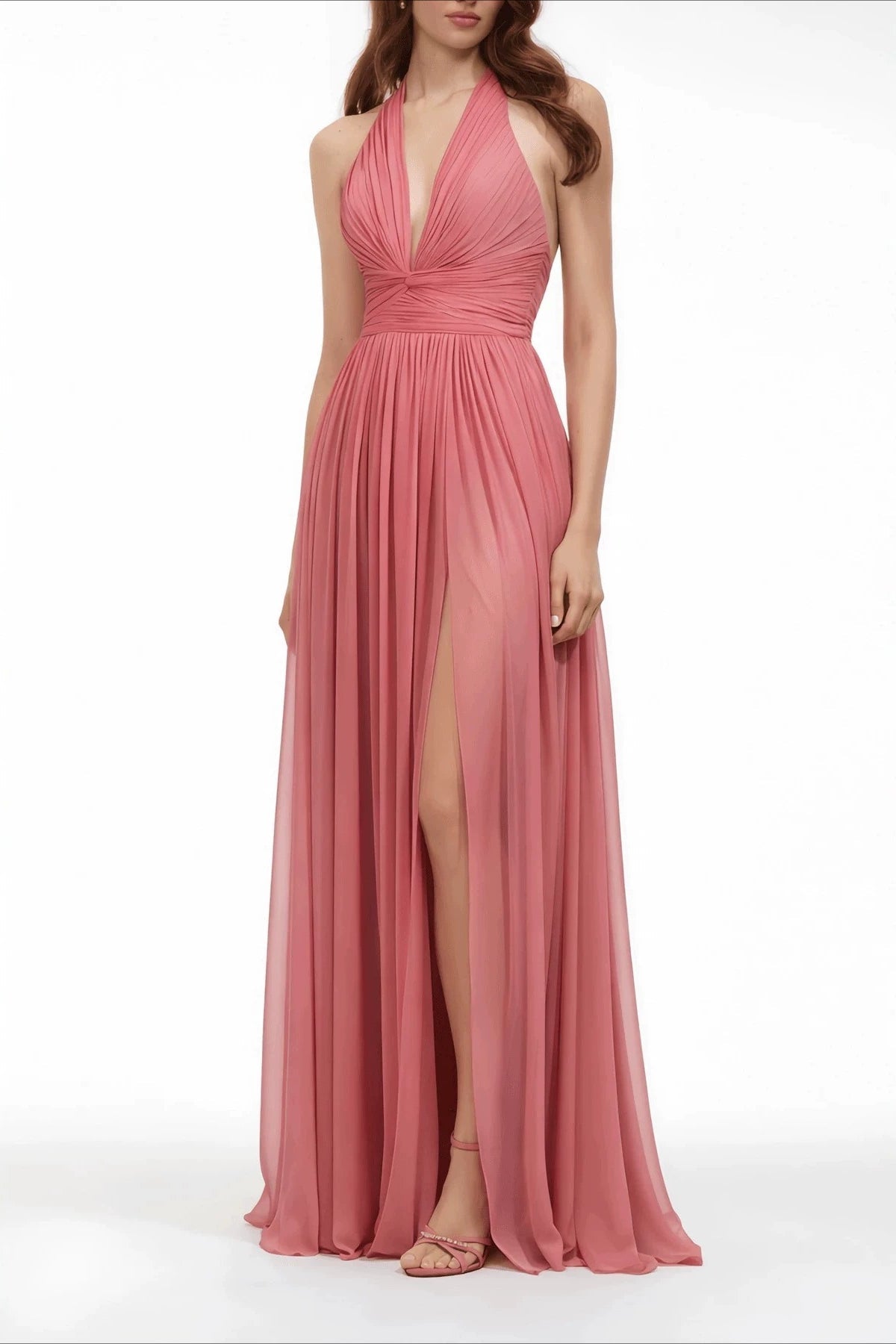 Chic Deep V Fitted Elegant Sexy Party Dress