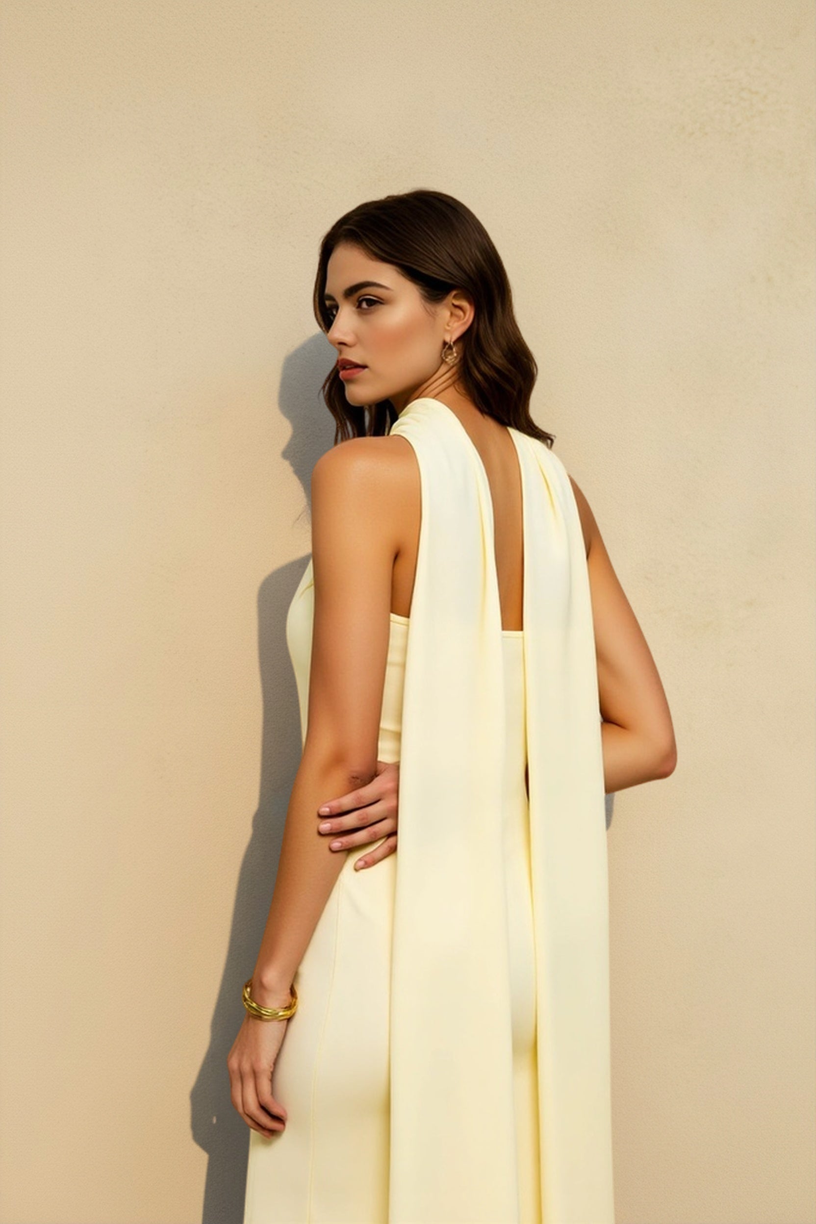 Sexy Halter Backless Tie Vacation Dress