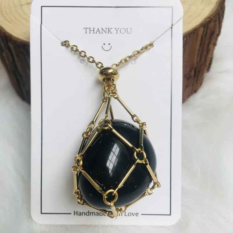 Crystal Gemstone Necklace