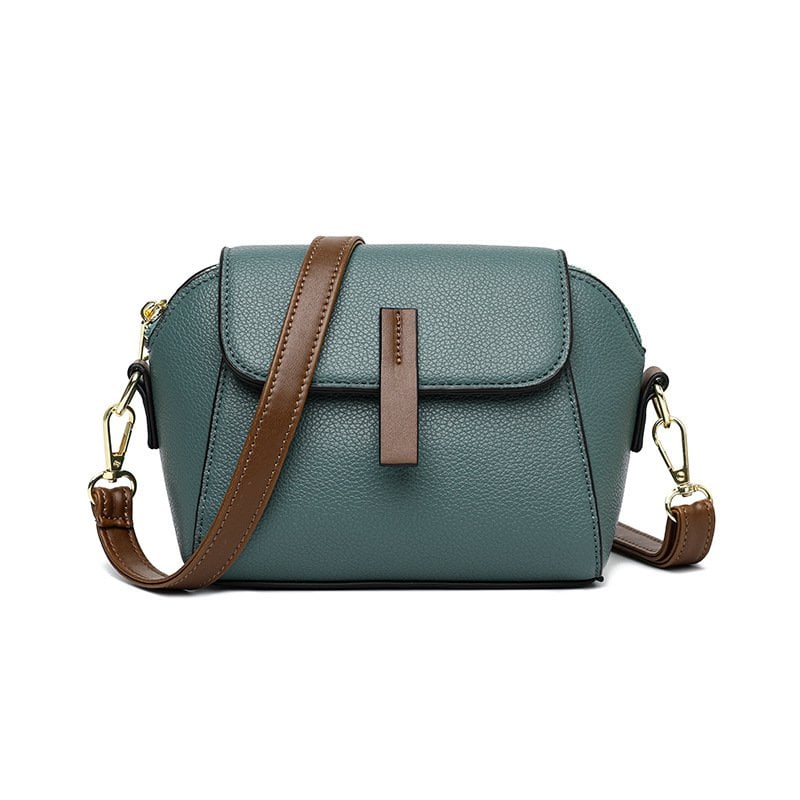 WLight luxury soft leather trendy and versatile crossbody bag