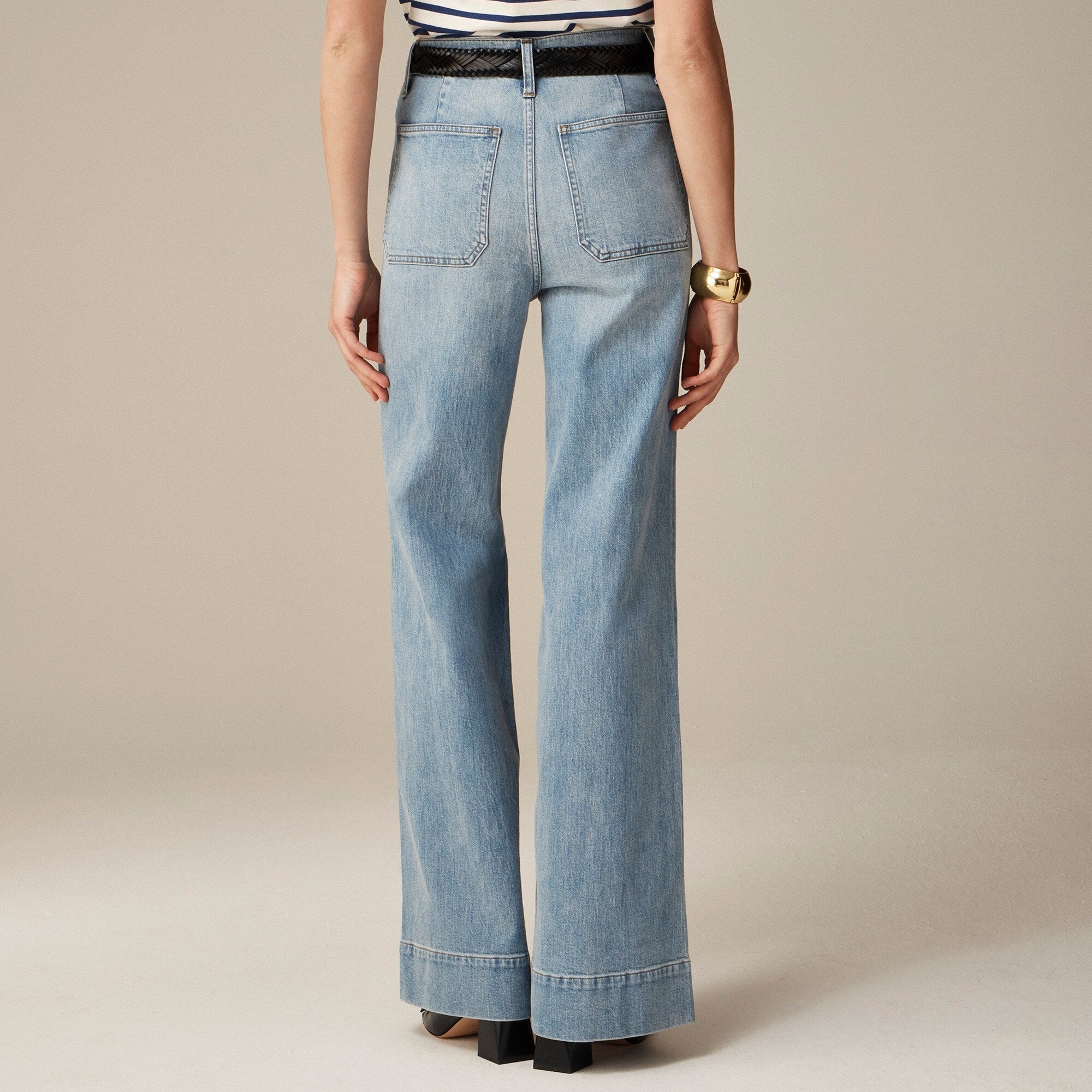 Tummy Control Wide Leg Trouser