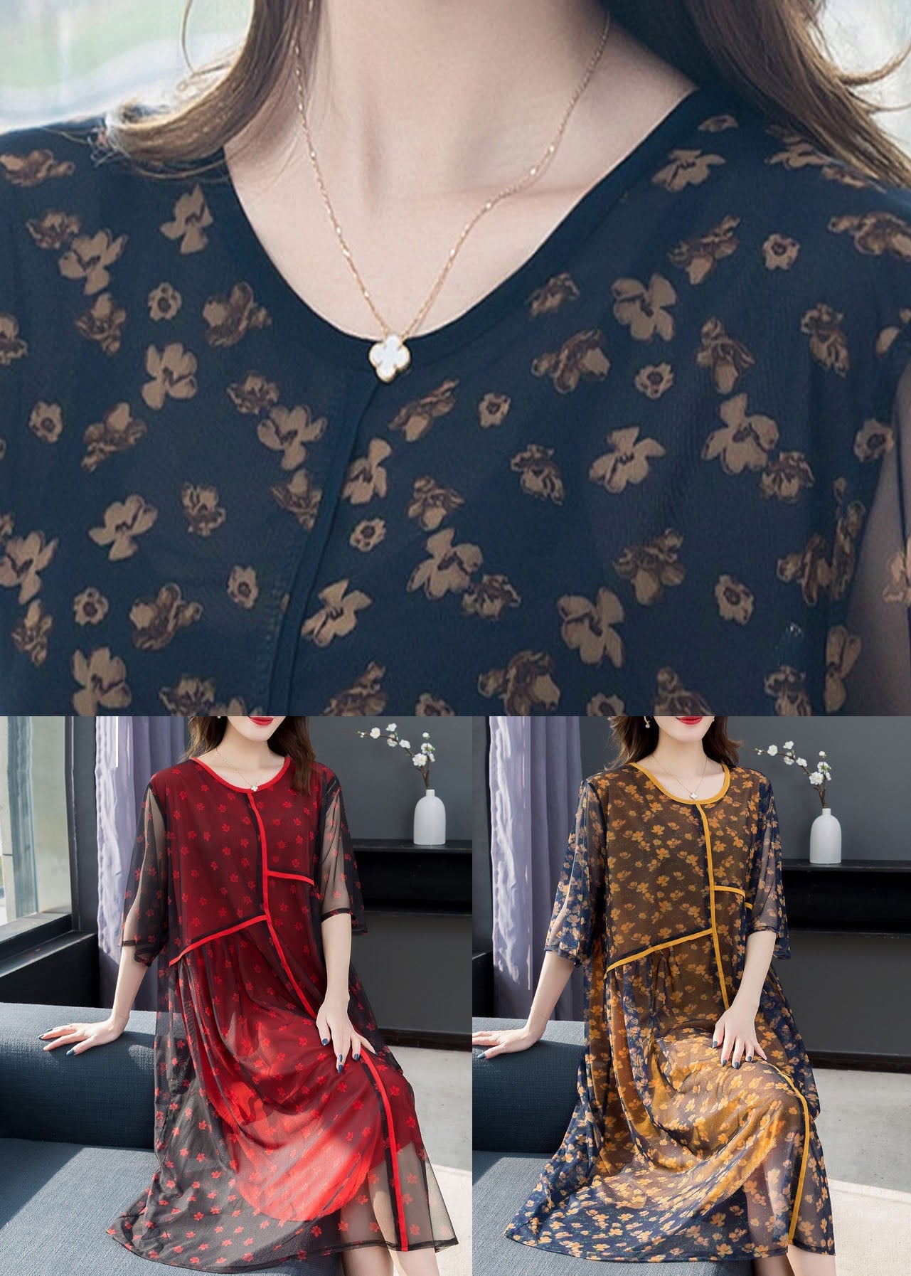 Well Tailored Dress with a Graceful Silhouette