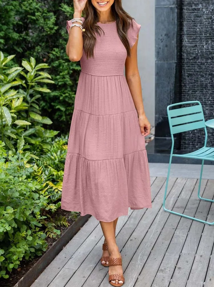 Yoselin Statement Maxi Dress Boutique Collection