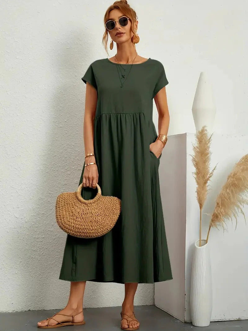 Alma Boutique Summer Dress Chic Silhouette Collection