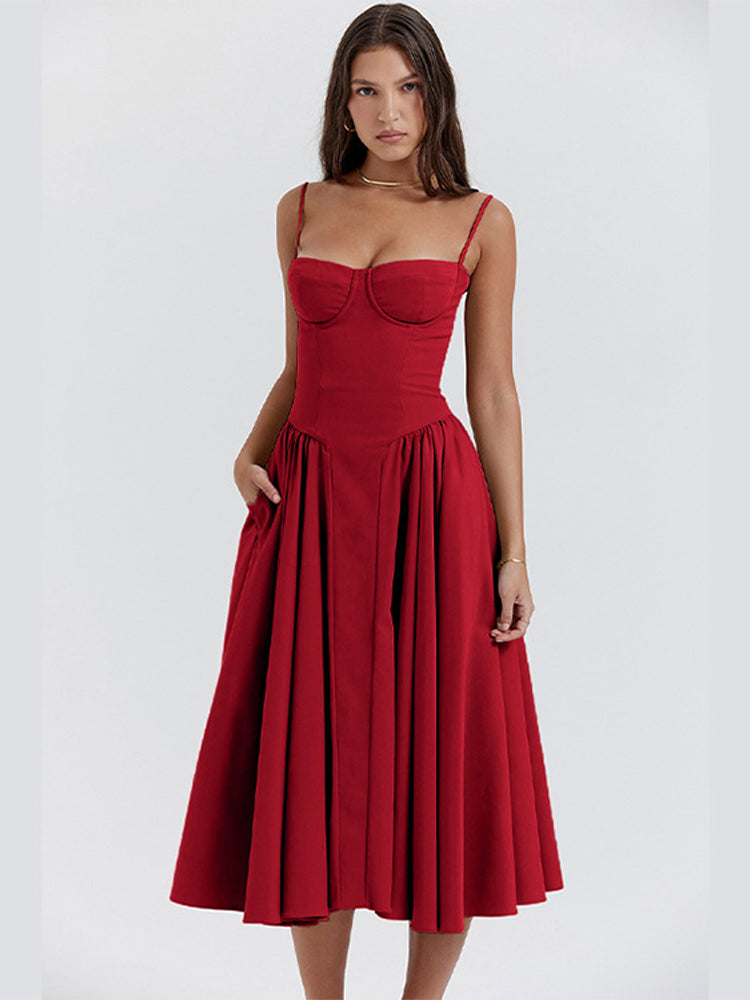 Claire Waist Shaper Sundress