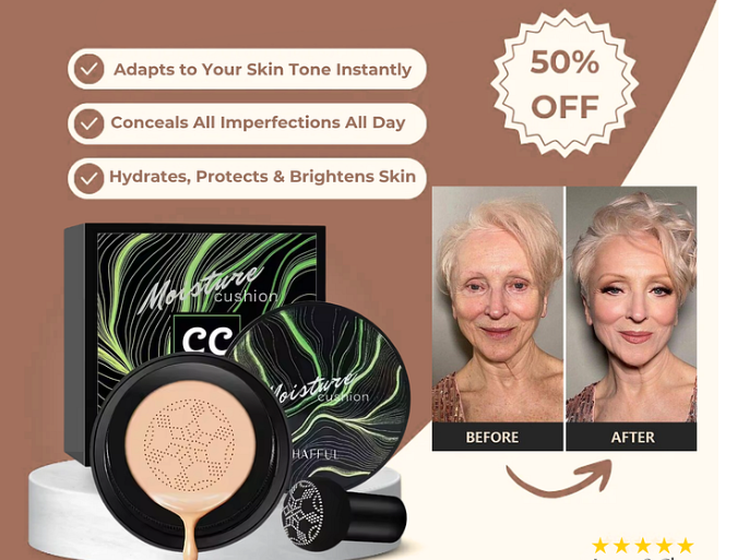 mushroom head air cushion cc cream foundation
