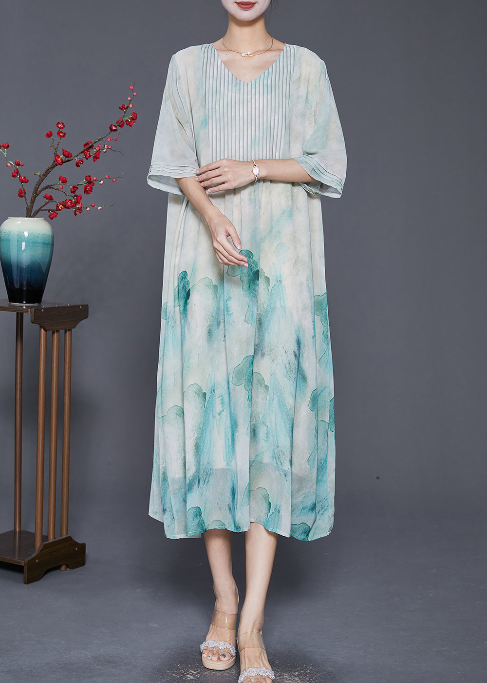 A Vintage Style Dress with Delicate Timeless Details