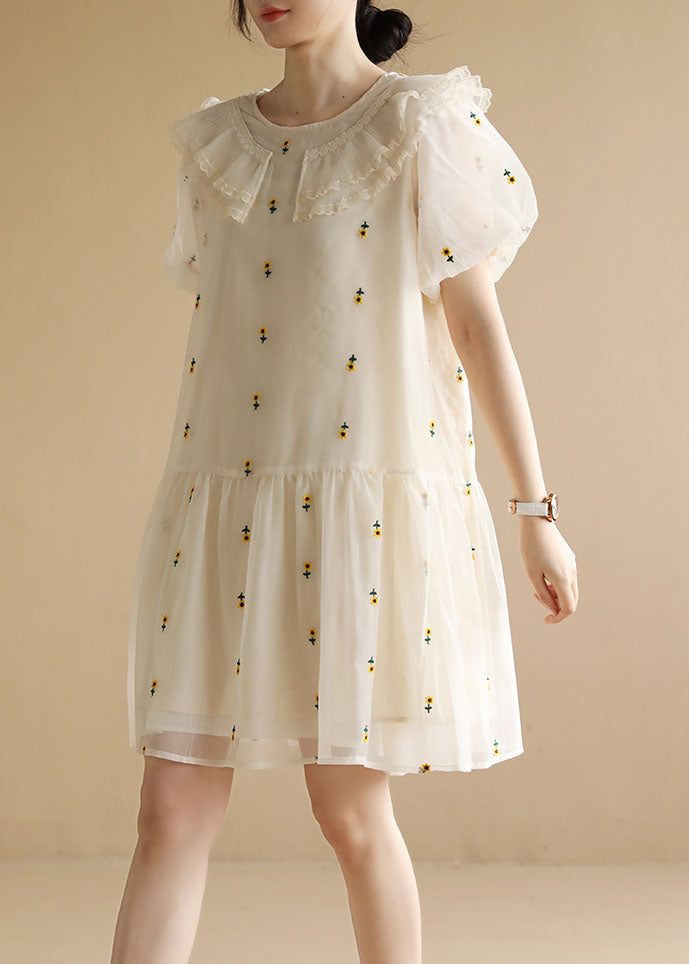 A Vintage Style Dress with Delicate Timeless Details
