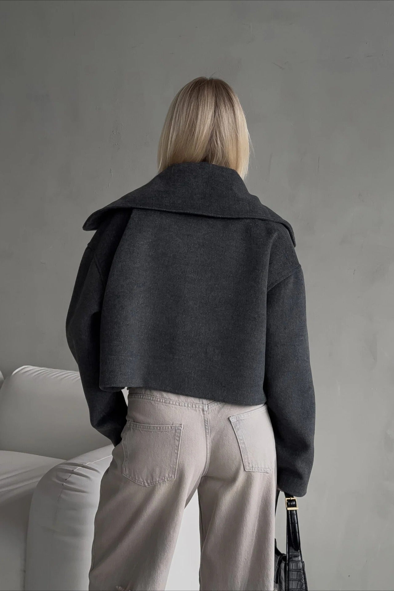 Collared Loose Casual Jacket