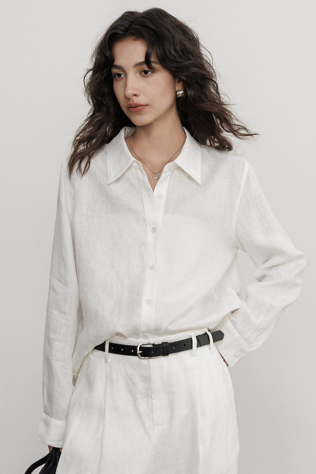 Pure Linen French Style Blouse