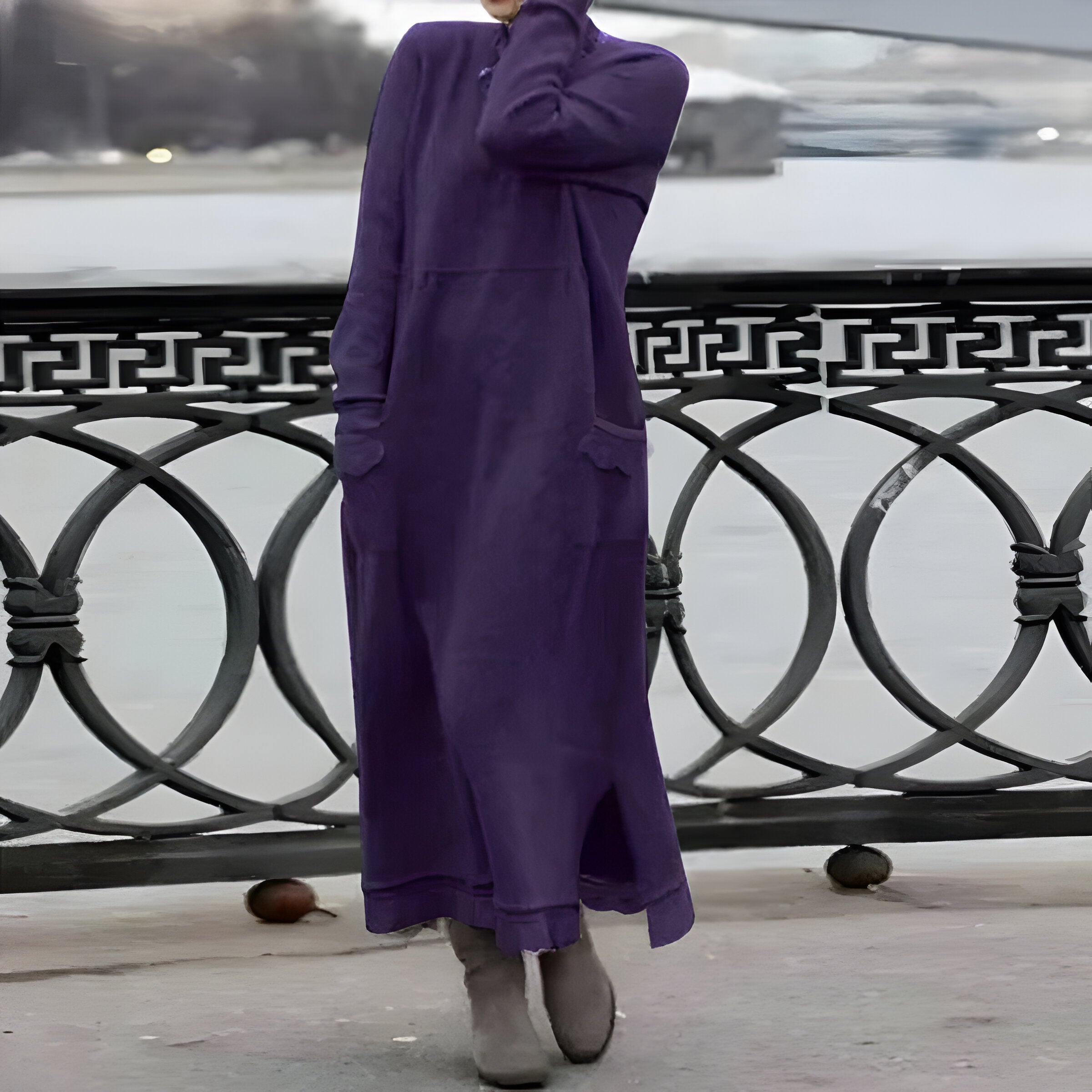 Zuleyka Effortless Winter Dress Premium Wardrobe Essential