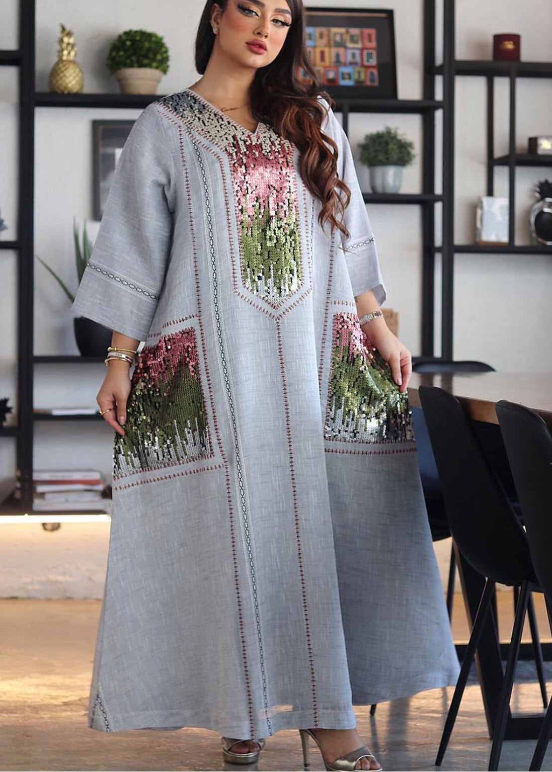 Elegantly Styled Dress for Everyday Wear