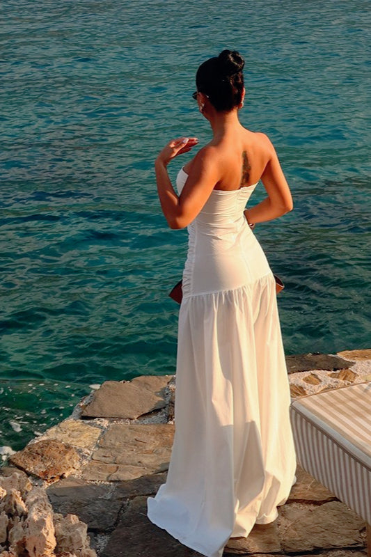 CutOut Strapless Birthday Dress