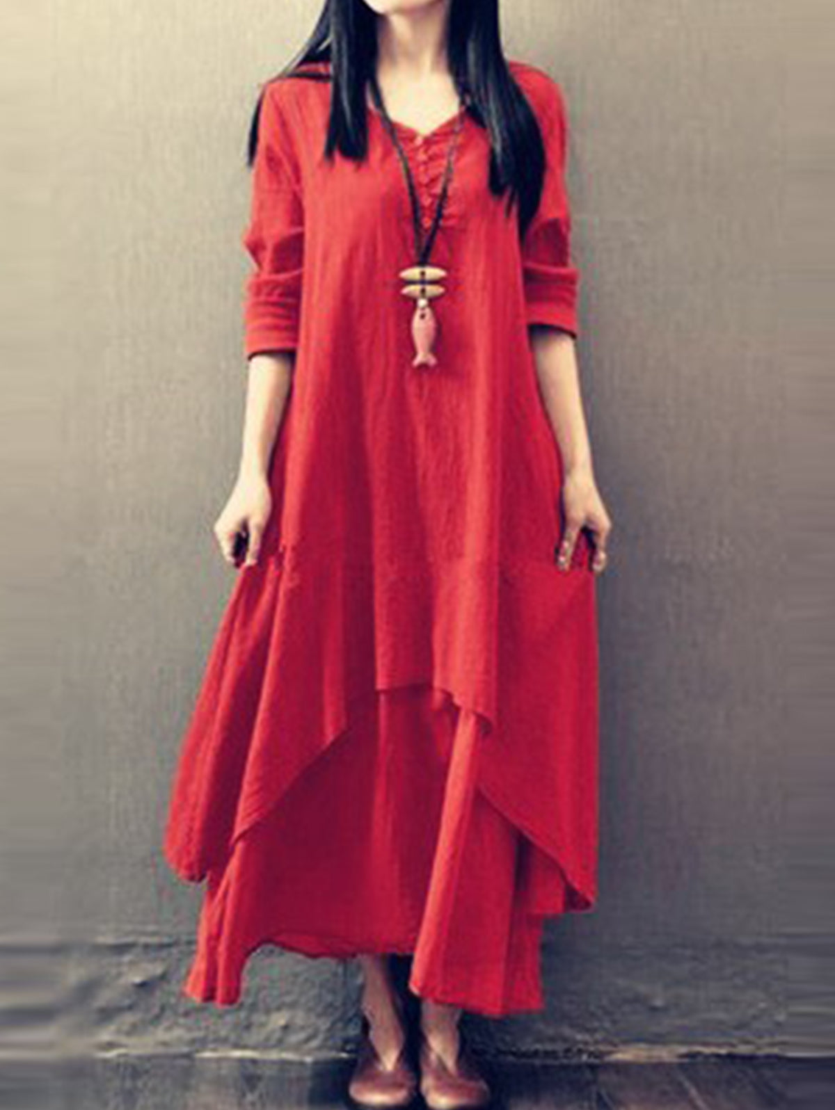 Well Tailored Dress with a Graceful Silhouette
