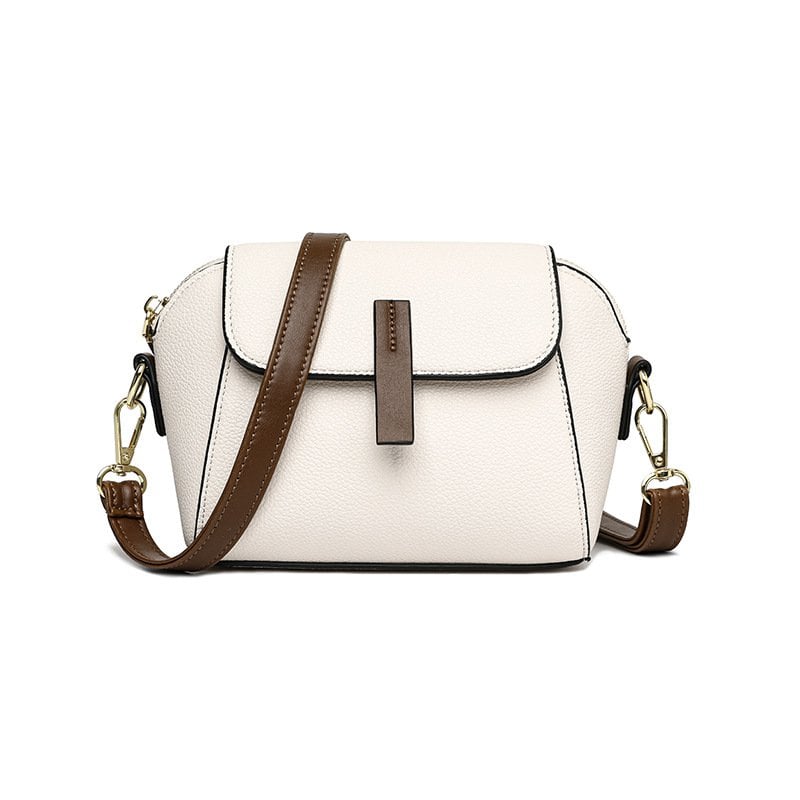 WLight luxury soft leather trendy and versatile crossbody bag