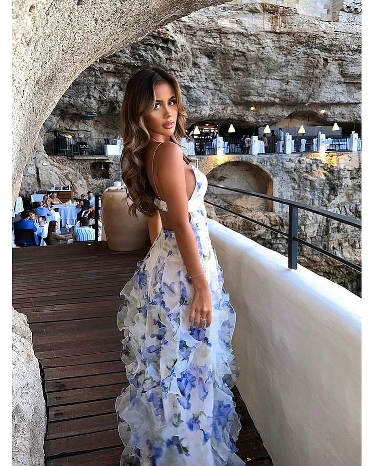 Edvige Boutique Floral Enchantment Dress Designer Edit
