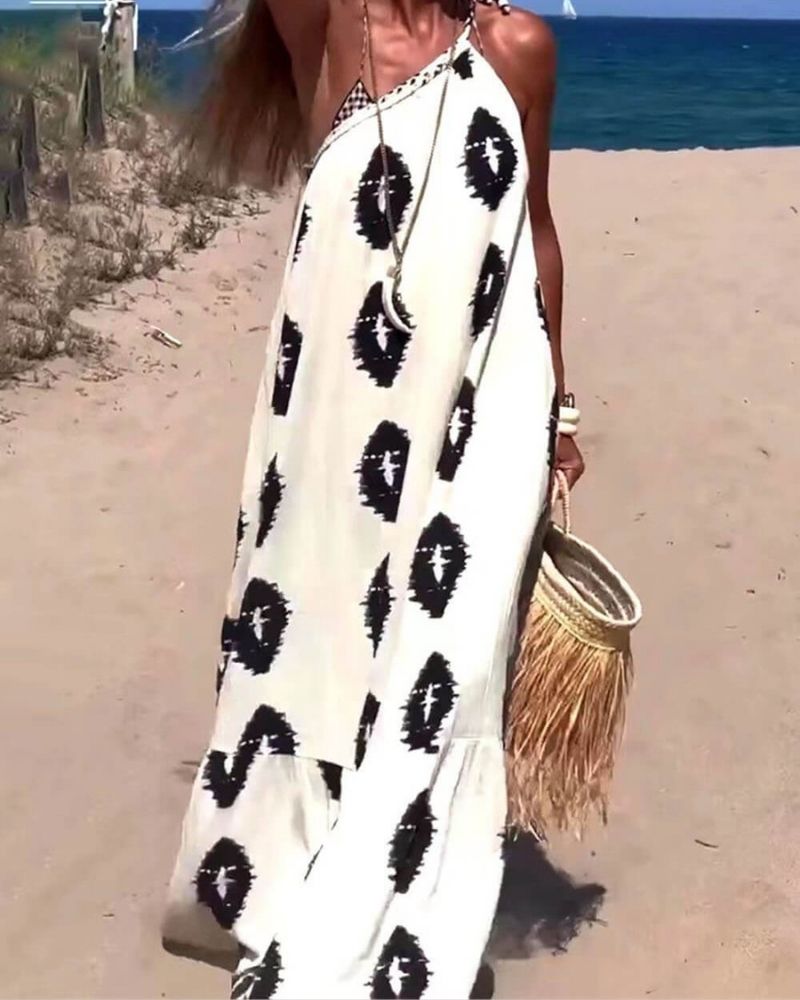Lucía Elegant Maxi Dress in a Relaxed Fit for Women Wardrobe Essential