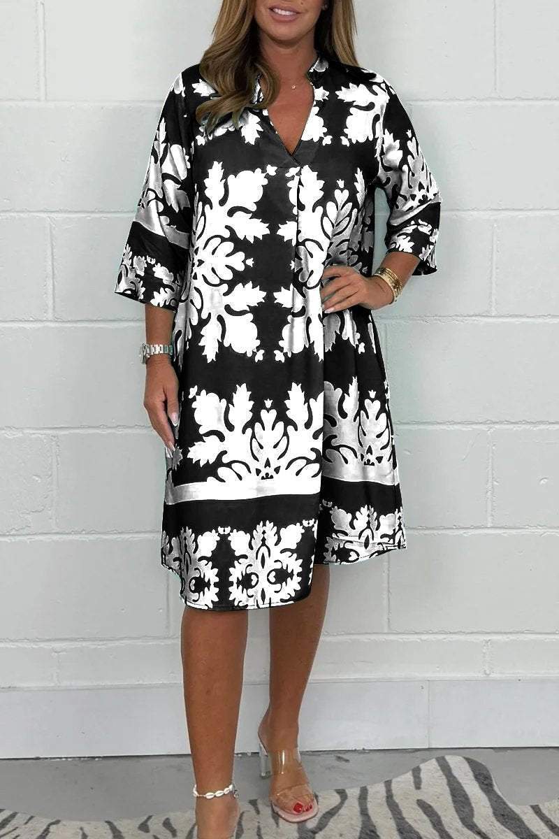 Ariadna Elegant Spring Dress for Women Minimalist Chic Style