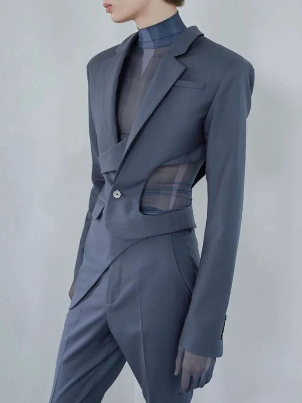 Hadley Hollow Out Blazer