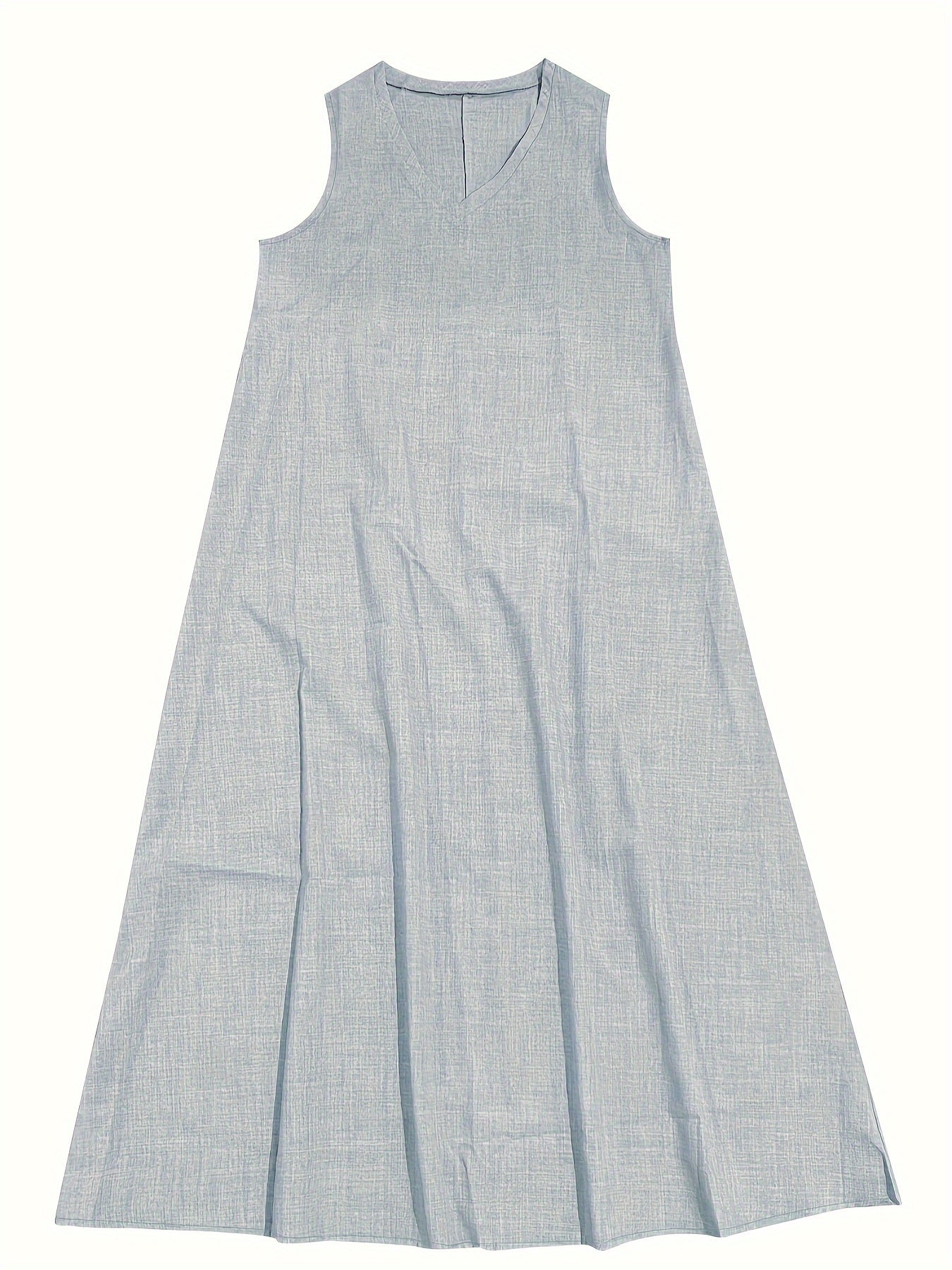 Amaranta Stylish Sleeveless V-neck Maxi Dress for Women Stylish Outfit