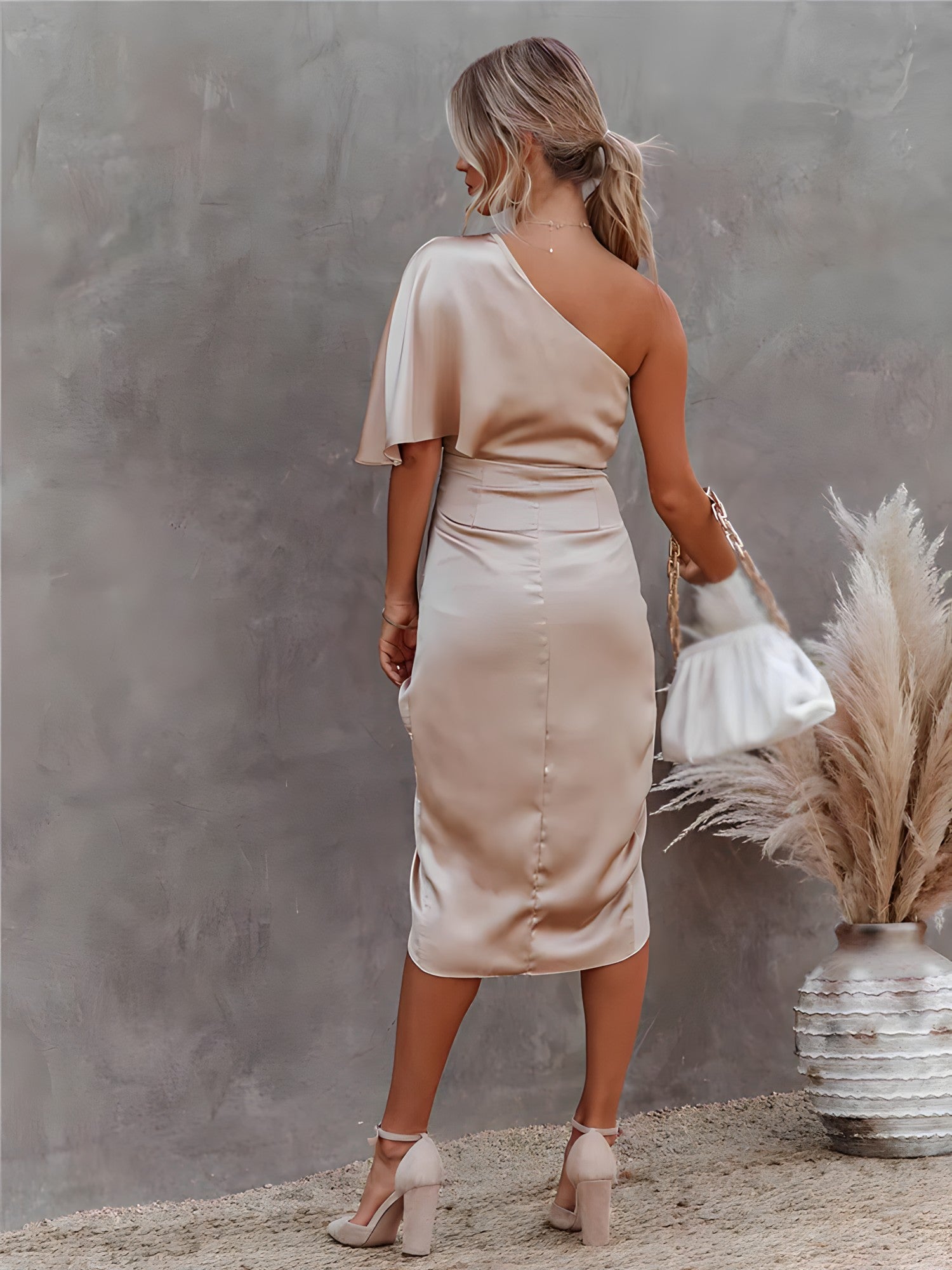Olga Luxe Silk Dress Designer Edit