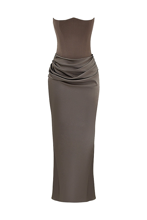 Rosario Aesthetic Luxury Maxi Dress Chic Silhouette Collection