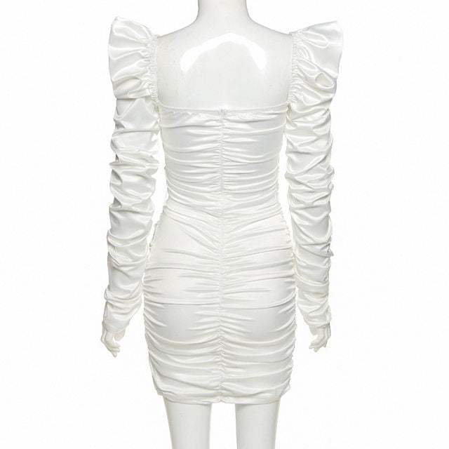 JANIS LACE Stylish UP MINI DRESS
