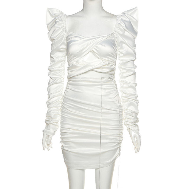JANIS LACE Stylish UP MINI DRESS