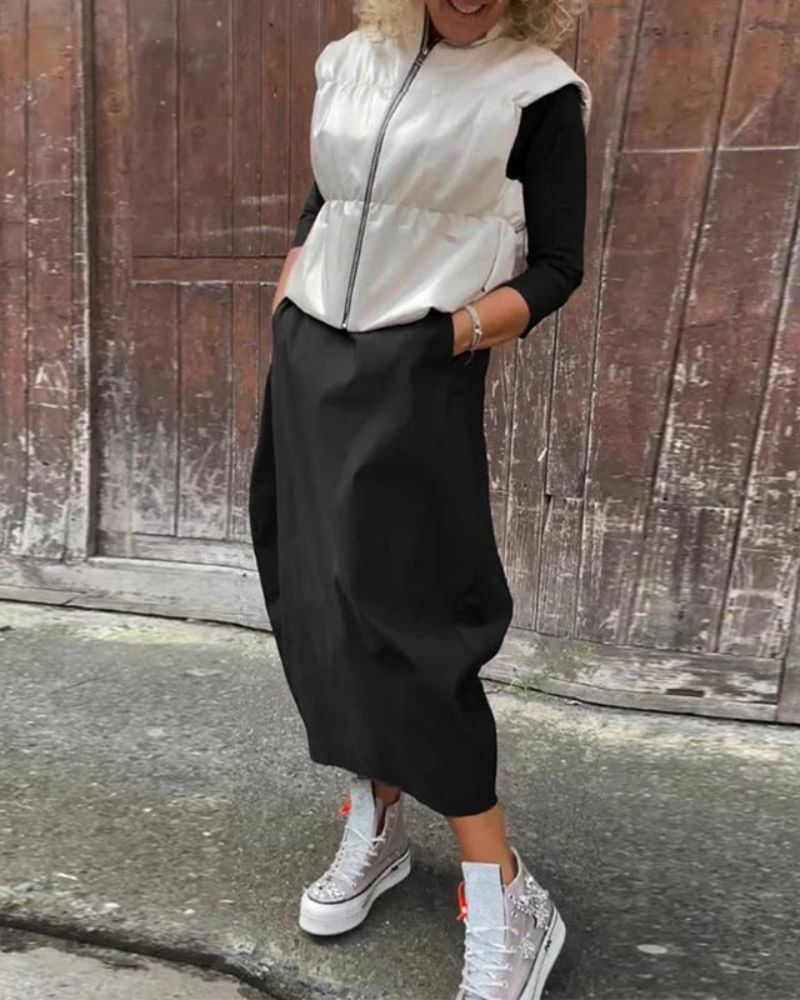 Antonia Elegant Flowing Maxi Dress for Women Feminine Flowy Style