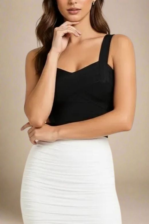 Jay Bandage Top - Classic Black