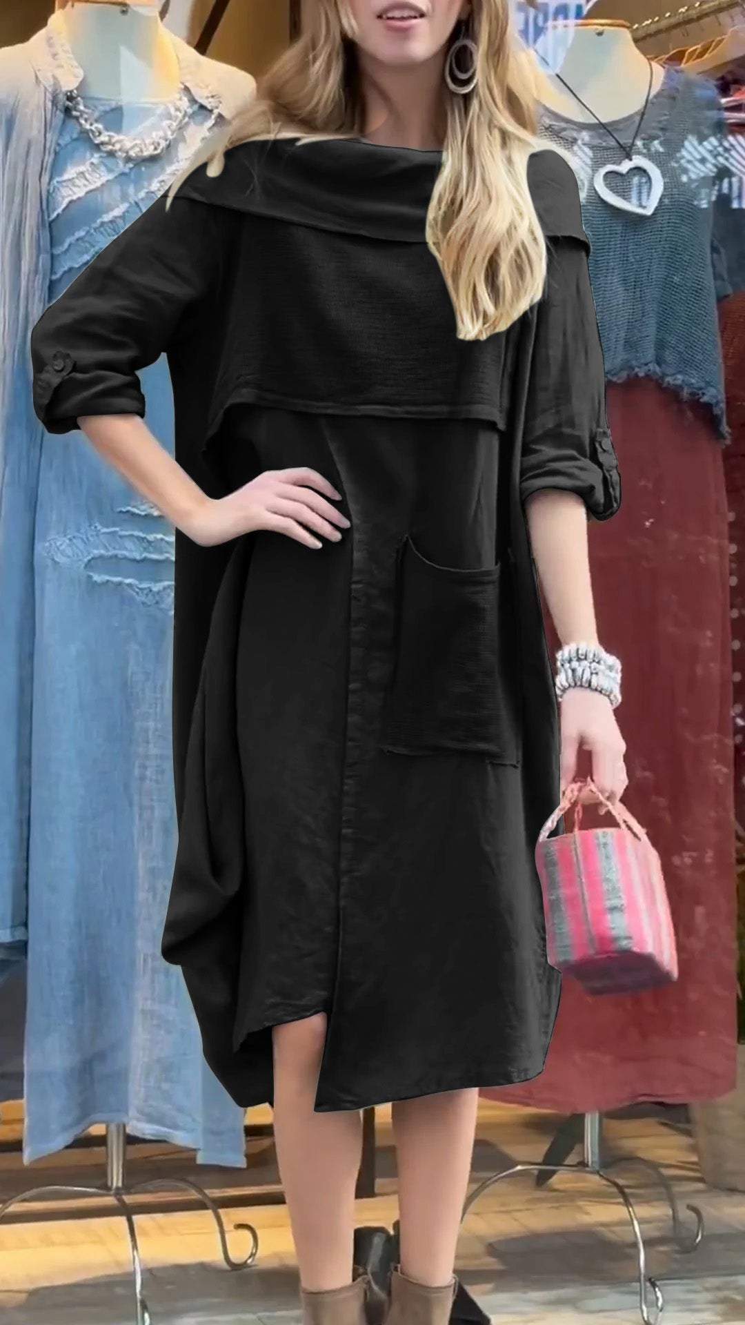 Relaxed Manuela Classic And Elegant Dress for Modern Fashion Wear