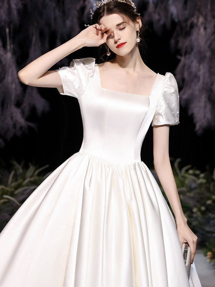 Vintage Satin Evening Dress