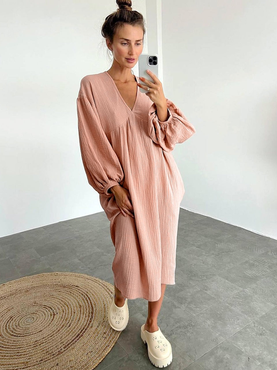 Mia Boutique Casual Women's Dress Elevated Occasion Wear