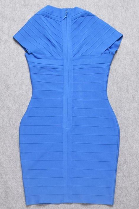 Miranda Bandage Mini Dress - Royal Blue (Sale)
