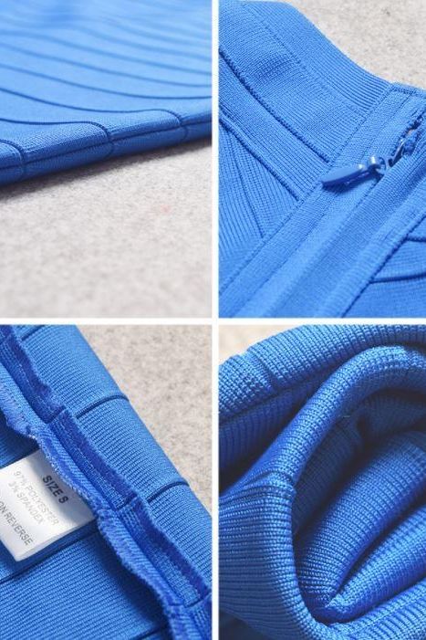 Miranda Bandage Mini Dress - Royal Blue (Sale)