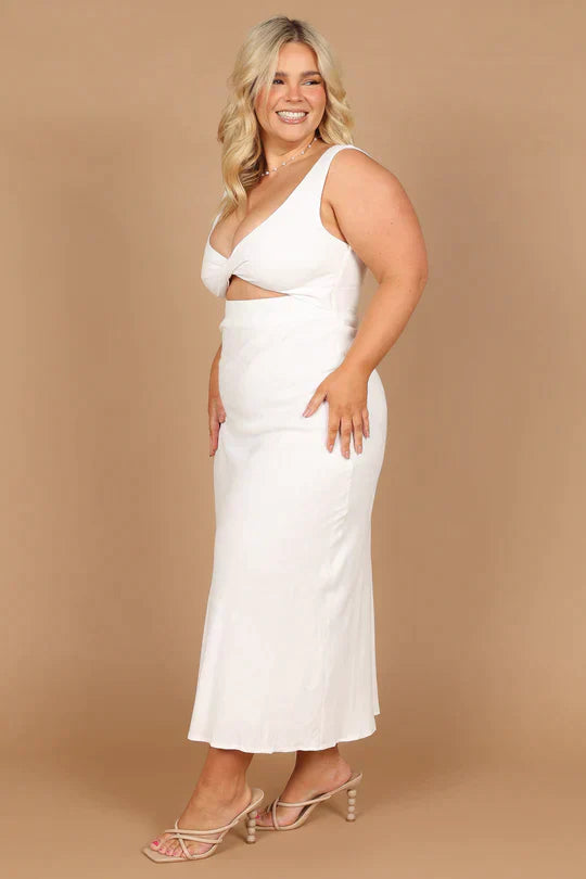 Galla Midi Dress in a Wrap Style for Women Casual Daywear