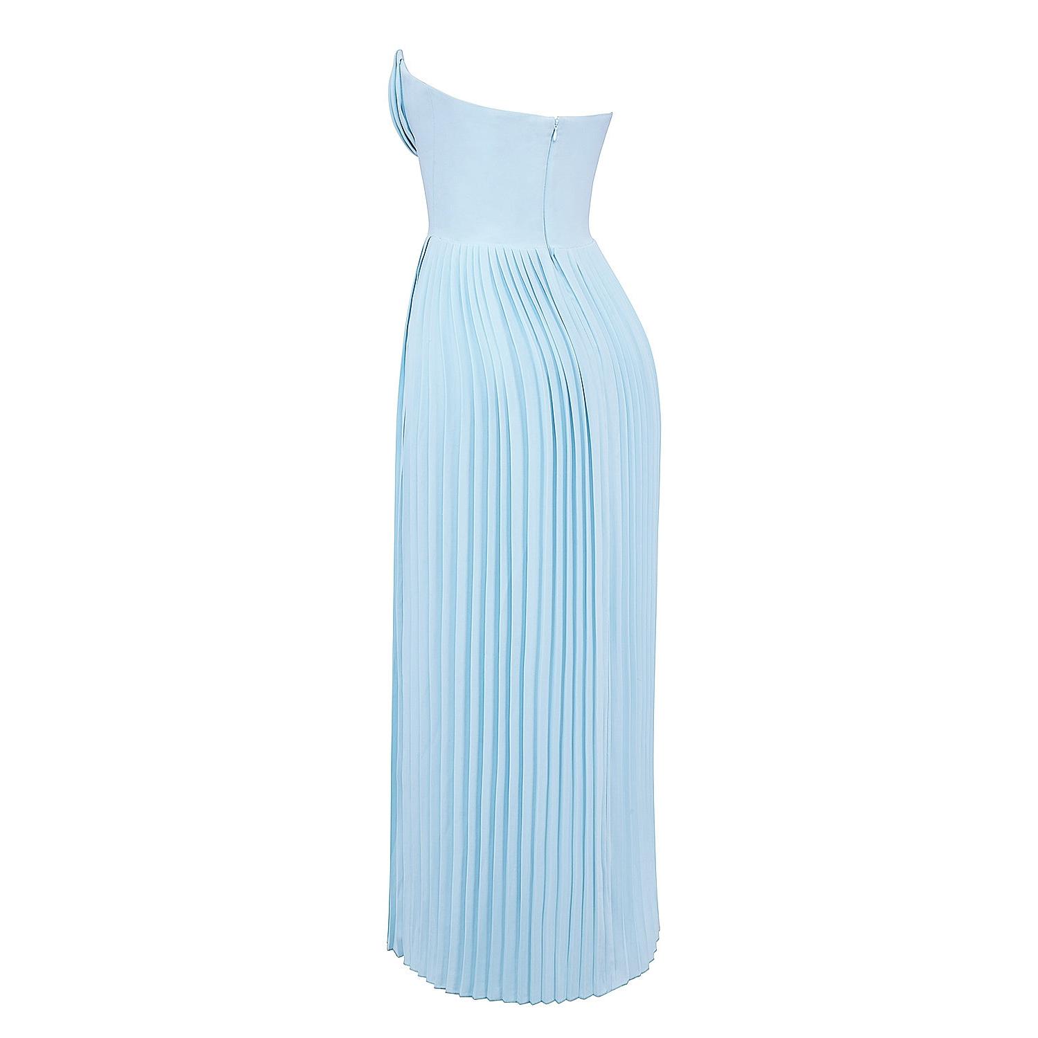 Casandra Chic Long Dress with Corset Silhouette Collection