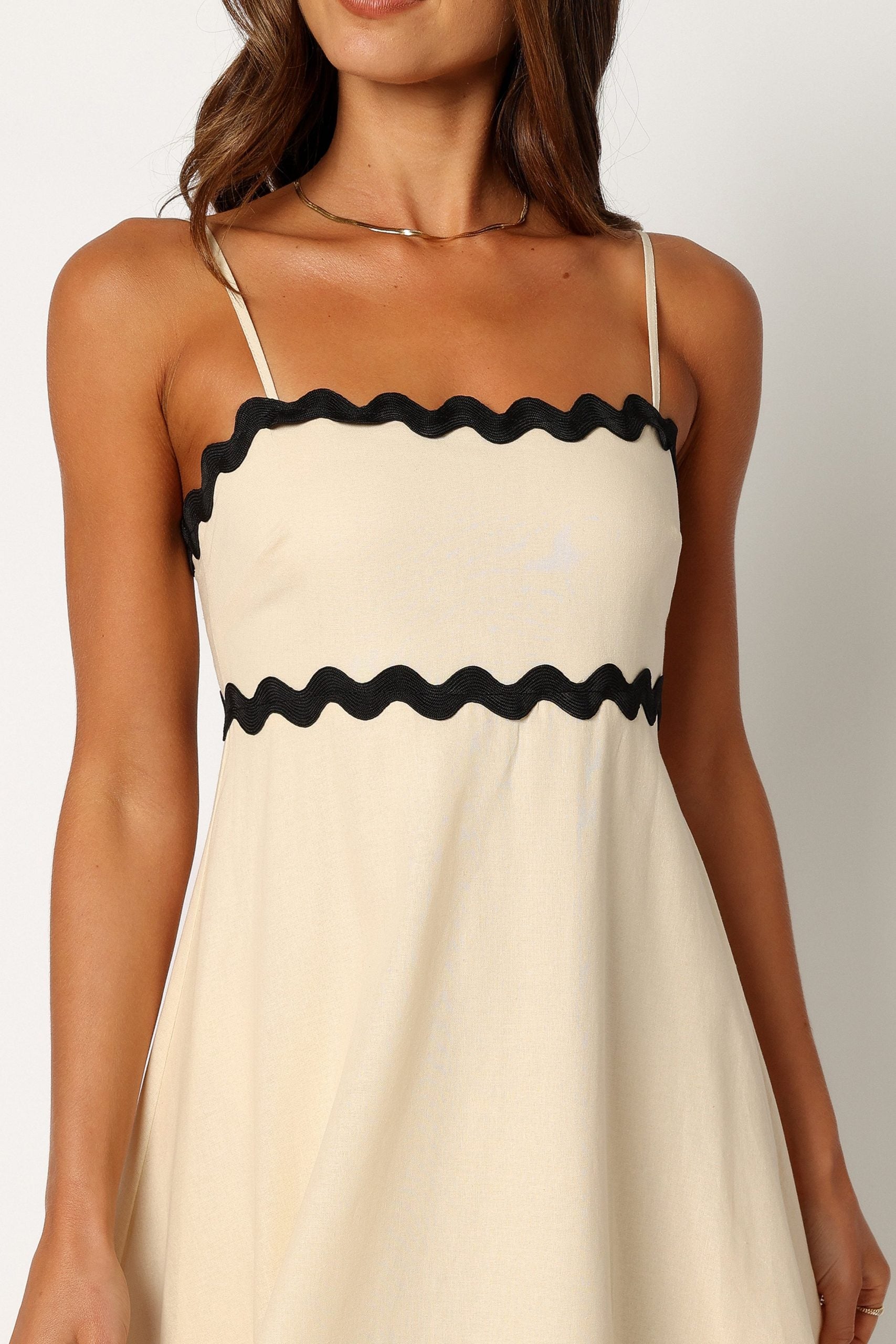 Clara Premium In Contrast, a Long Capri Dress Wardrobe Essential