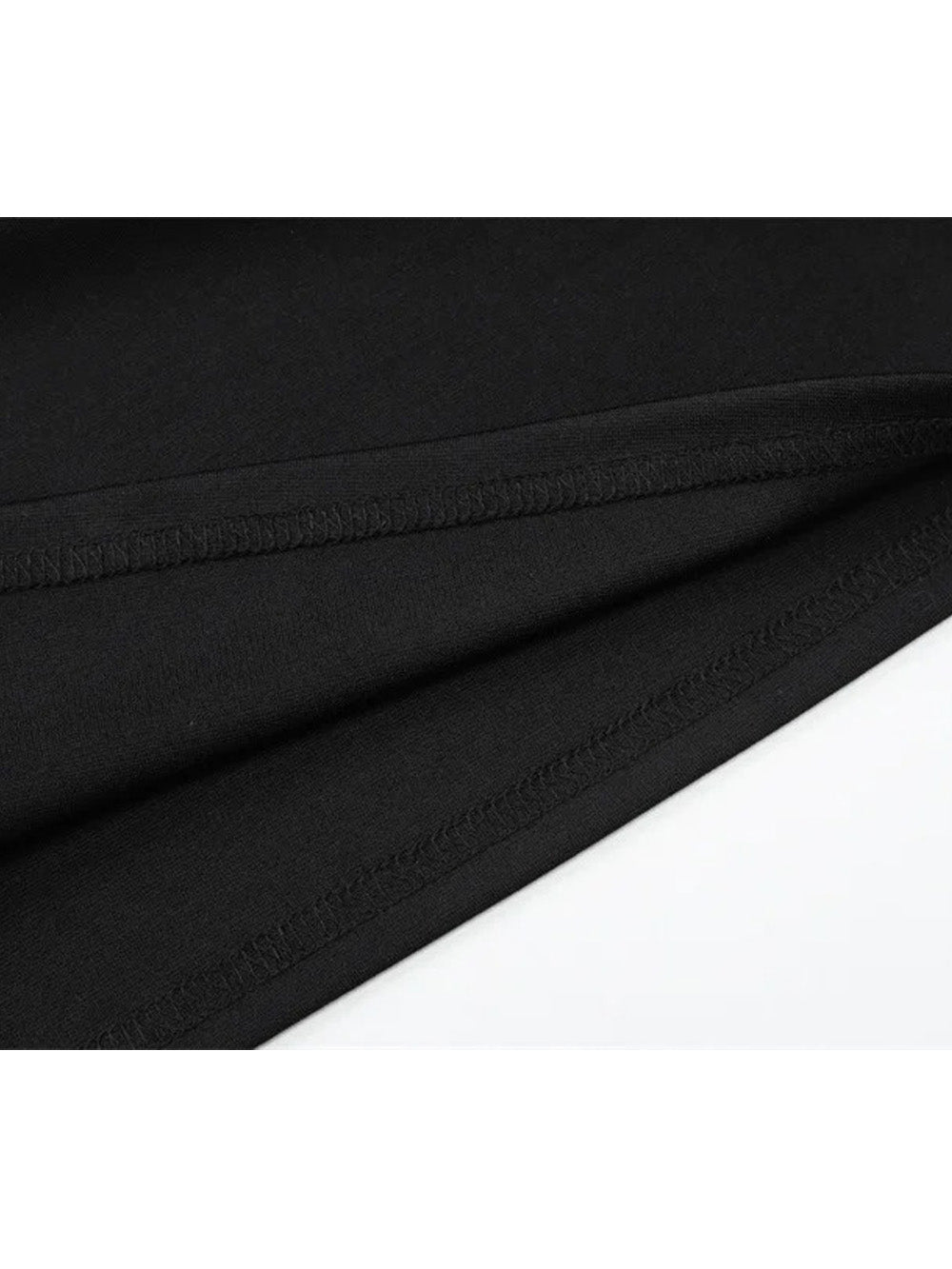 Black Strapless Neck Scarf Wrap Bodycon Column Maxi Dress 5