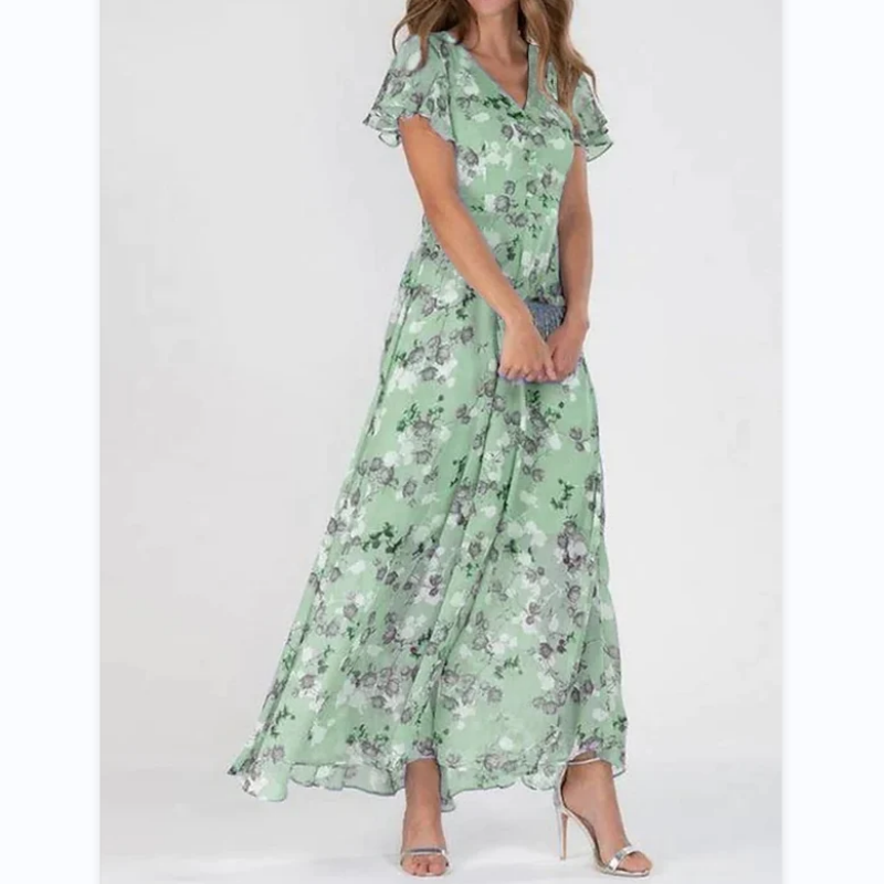 Verónica Statement Stylish Summer Dress Occasion Edit