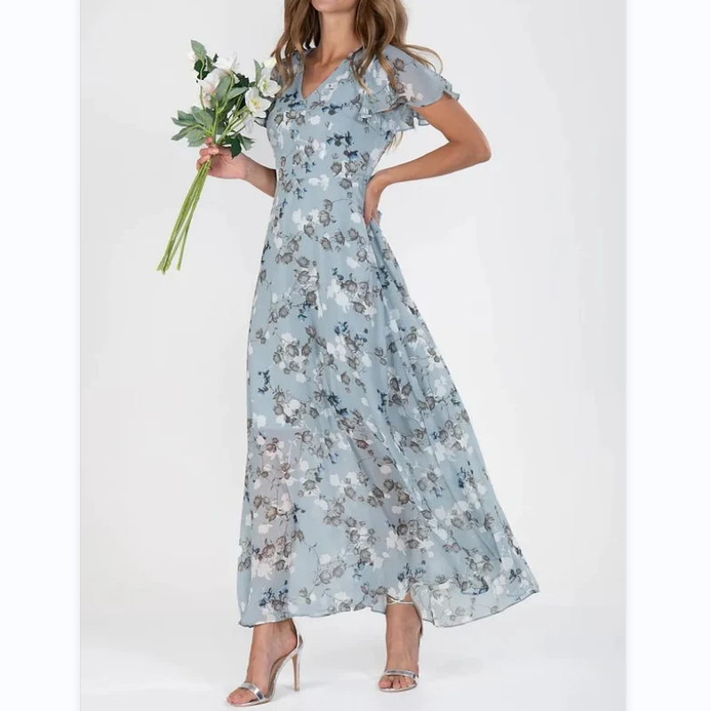 Agustina Trendy and Elegant Summer Dress for Women Trendy Daily Look