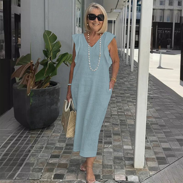 Regina Womens Sleeveless Dress Contemporary Dress with Premium Casual Styling