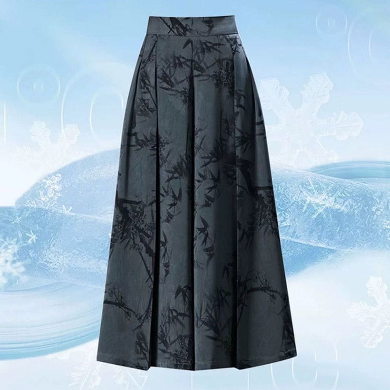 Elegant Chiffon Wide Leg Culottes