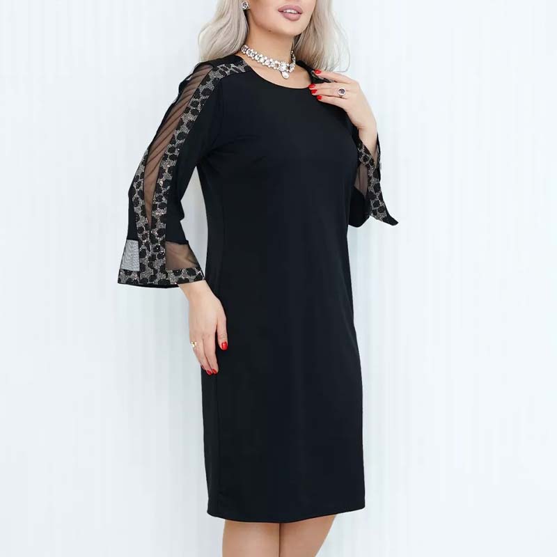 Teodora Premium New Patchwork Dress Statement Occasion Edit