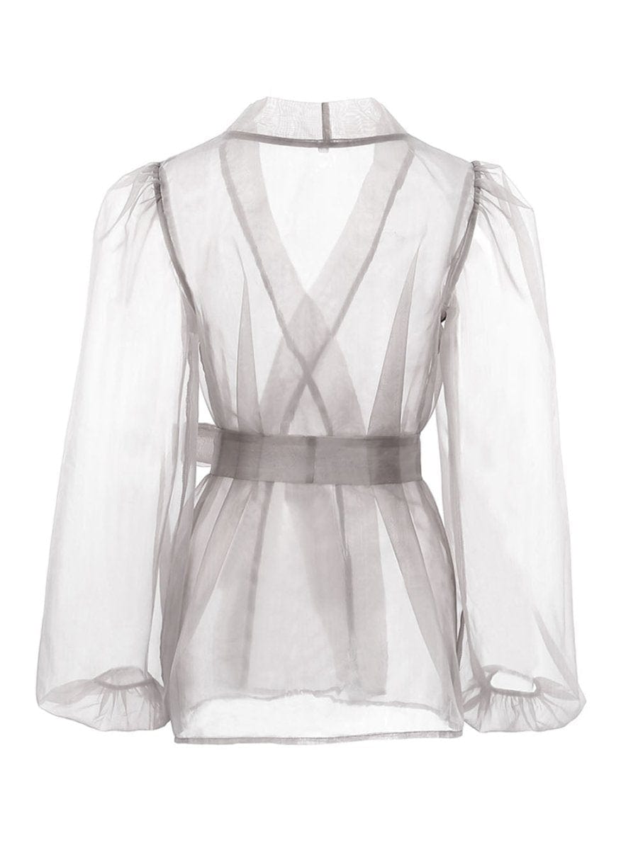 Talia V Neck Long Sleeve Top