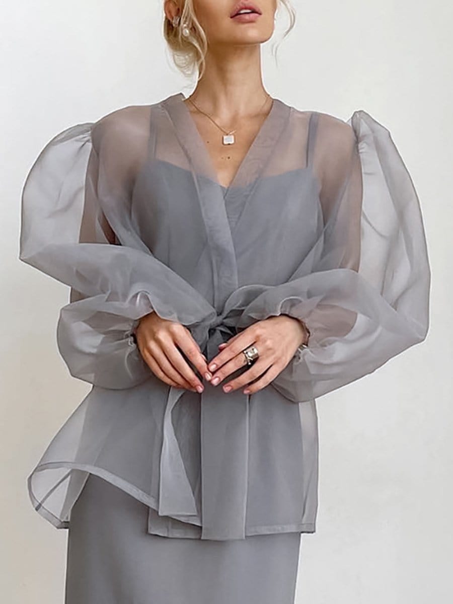 Talia V Neck Long Sleeve Top