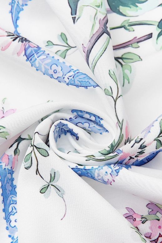 Tasmin Midi Dress - White Floral (Sale)
