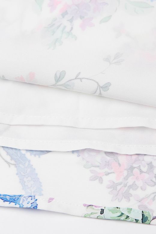 Tasmin Midi Dress - White Floral (Sale)